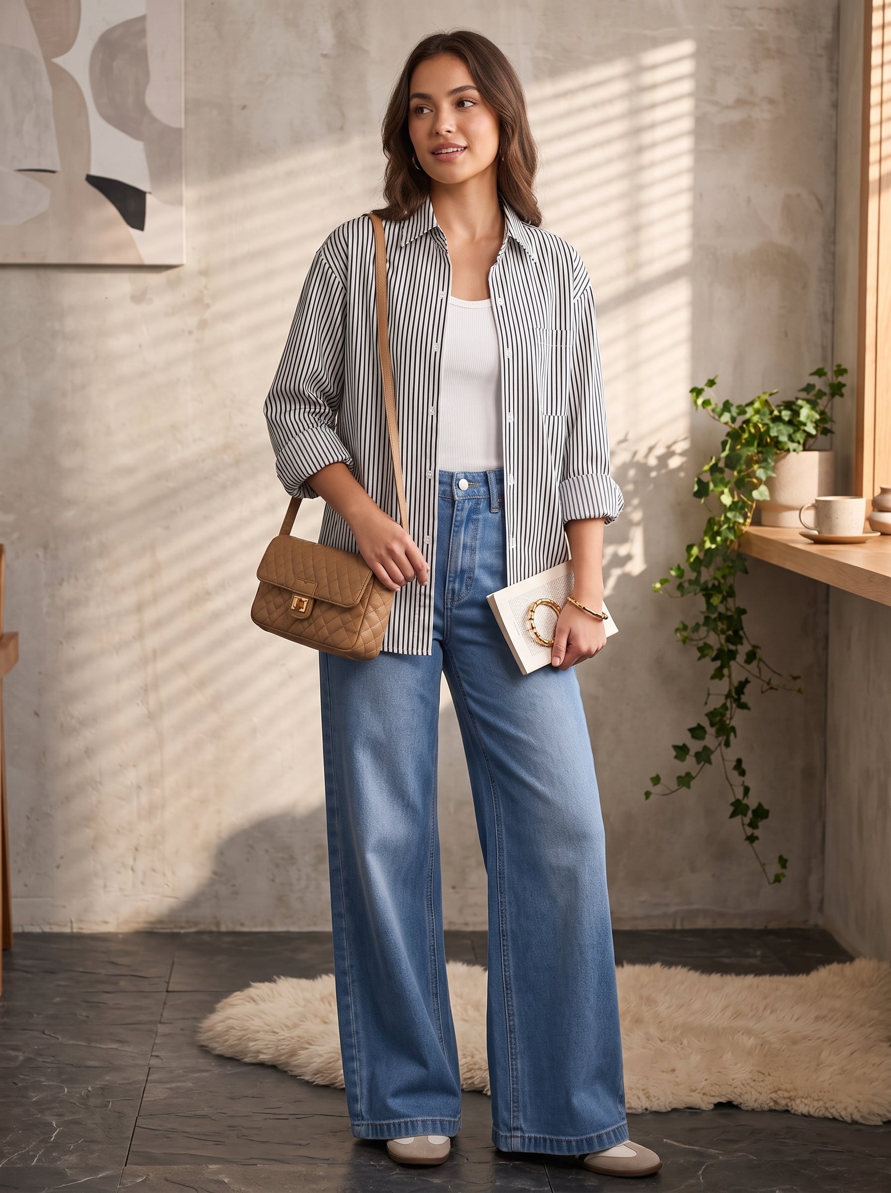 Upperwear, Inner Top With Jeans