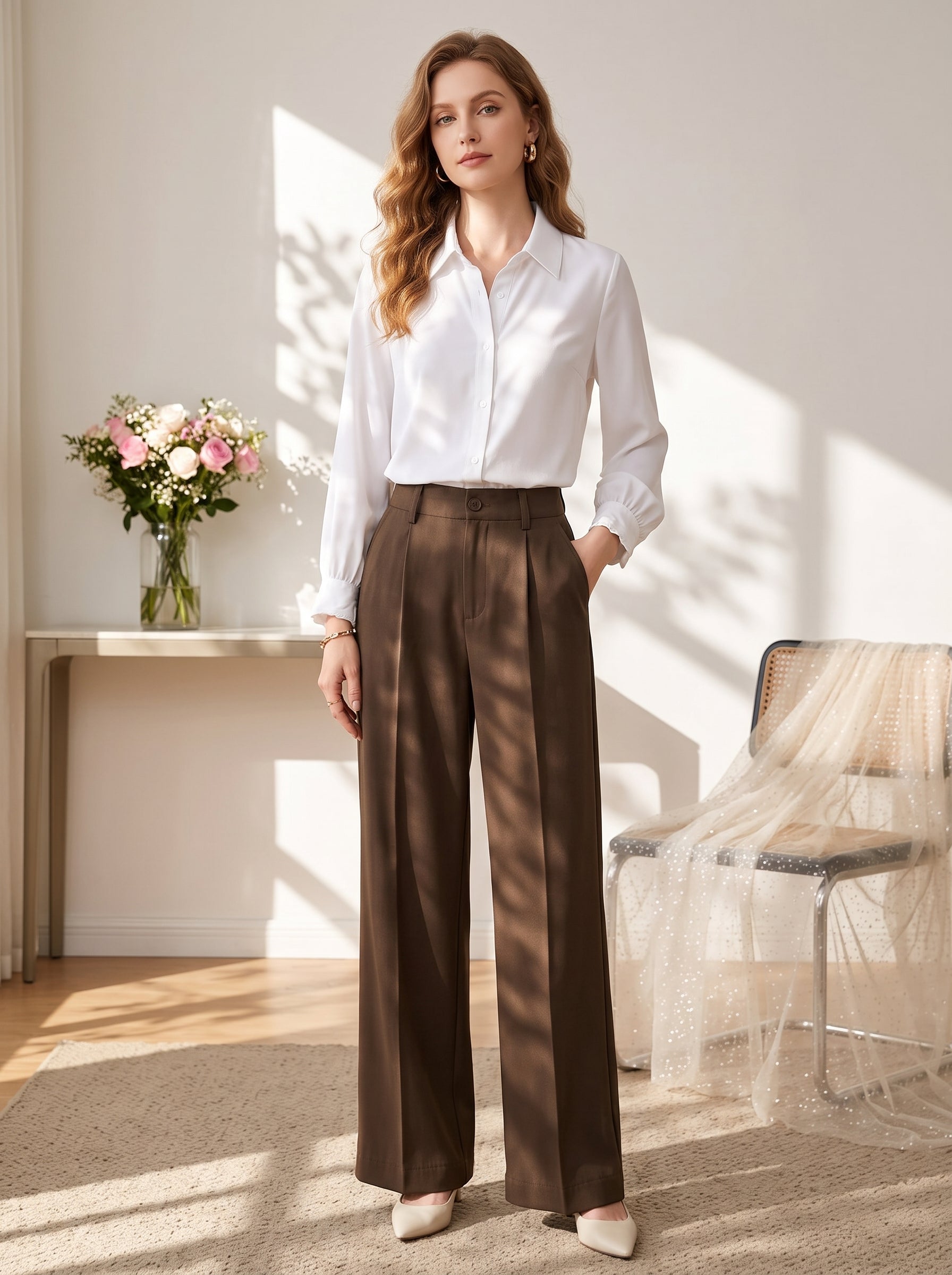 Upperwear With Formal Pants