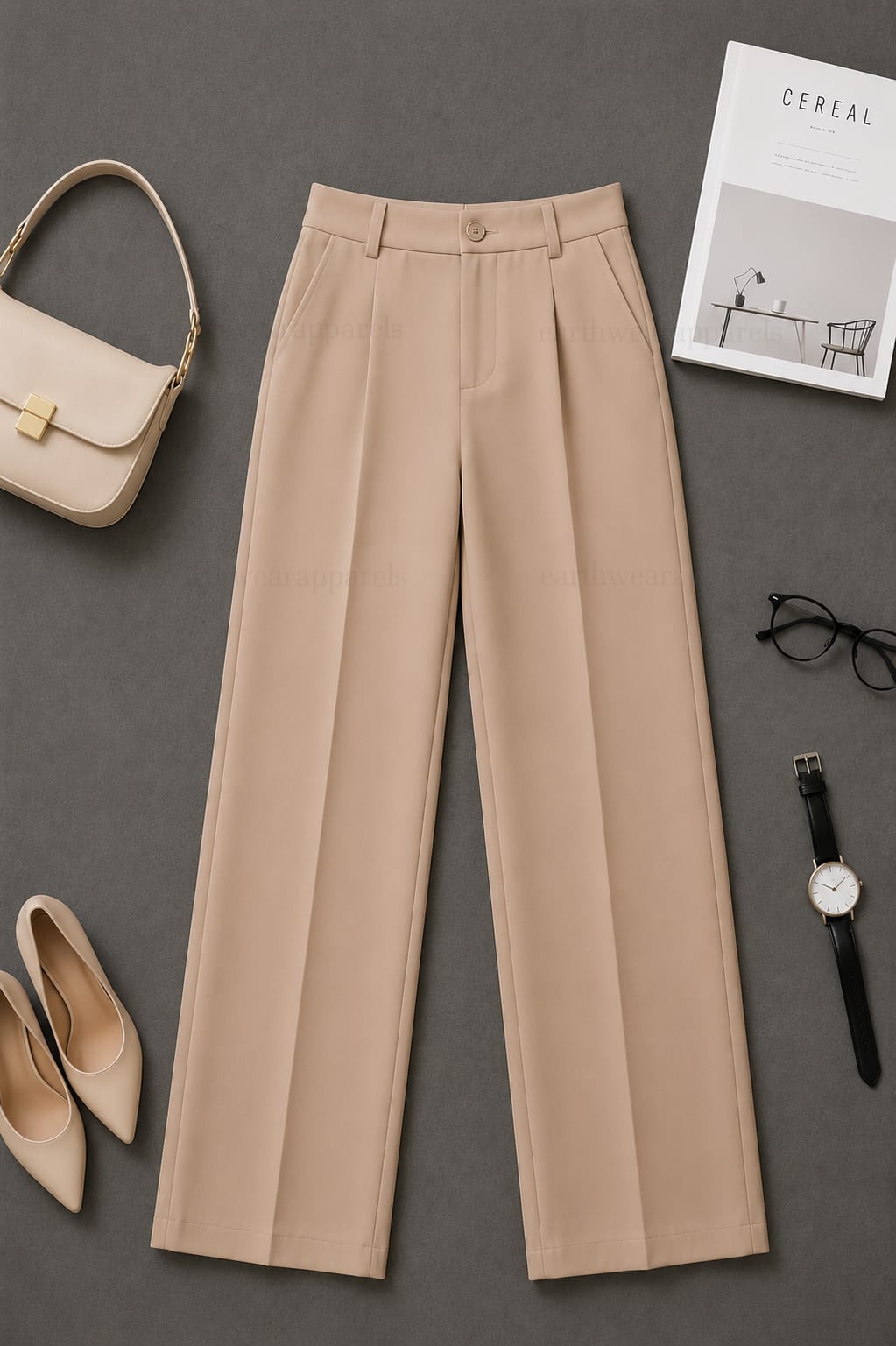 Wide Leg Formal Pants